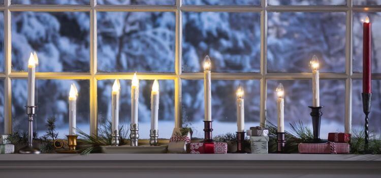 What are the Brightest Battery-Operated Window Candles?