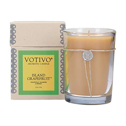 VOTIVO 6.8oz Aromatic Candle-Island Grapefruit